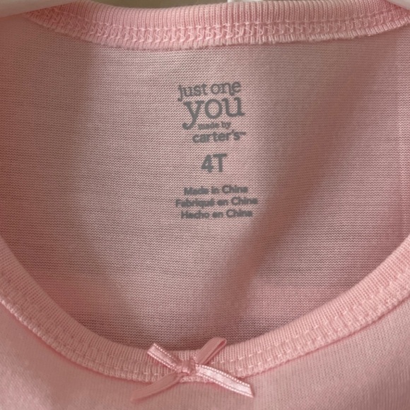 (NWT) Carter's Toddler Girl’s 3PC Sleepwear Set, 4T - Picture 5 of 8